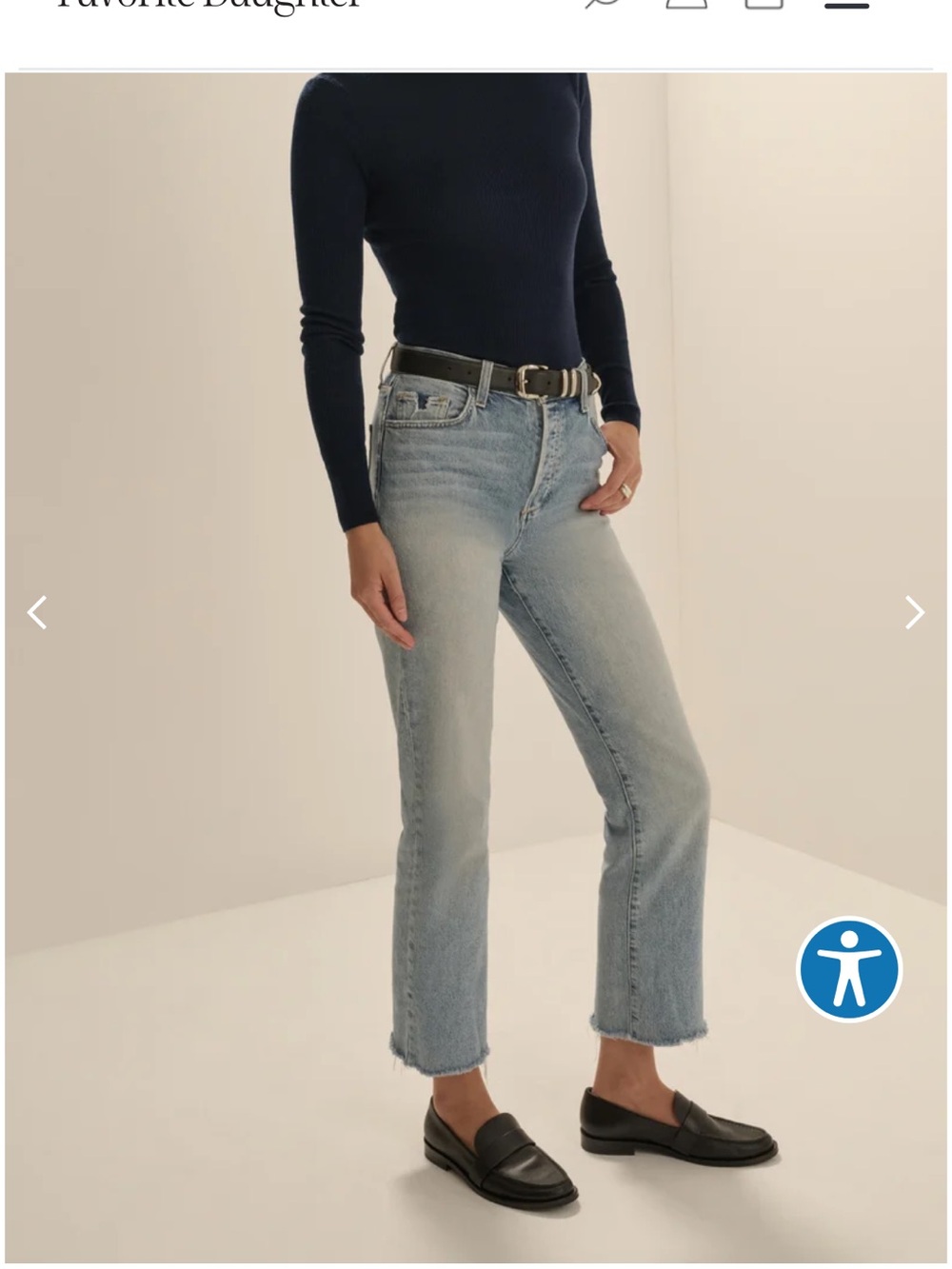 Favorite Daughter Otto High Rise Boyfriend Ankle Jean